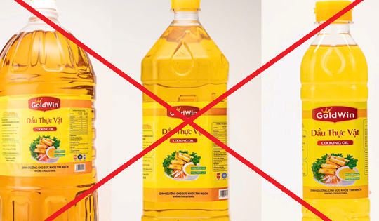 Xuất hiện dầu ăn giả, kém chất lượng nhãn hiệu Goldwin Cooking Oil