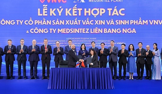 Nga sẽ chuyển giao công nghệ sản xuất thuốc, vaccine thế hệ mới cho Việt Nam