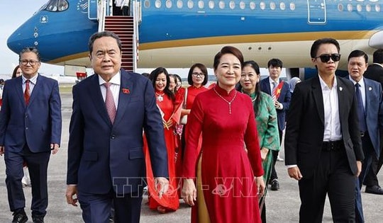 Chủ tịch Quốc hội Trần Thanh Mẫn bắt đầu tham dự Đại hội đồng AIPA-46 và thăm chính thức Malaysia