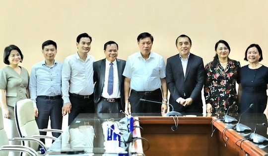 Thứ trưởng Bộ Y tế Đỗ Xuân Tuyên tiếp và làm việc với Tập đoàn Abbott Hoa Kỳ