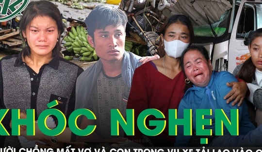 Thương tâm: Người chồng mất cả vợ và con chưa chào đời trong vụ xe tải lao vào chợ