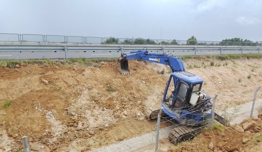 Các vị trí xói lở trên tuyến cao tốc Vĩnh Hảo-Phan Thiết đã được xử lý xong