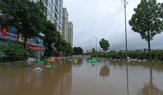 Áp thấp nhiệt đới/bão nối đuôi, miền Bắc mưa lớn xối xả