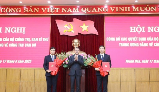 Bộ Chính trị, Ban Bí thư điều động, chỉ định 2 Phó Bí thư Tỉnh ủy Thanh Hóa