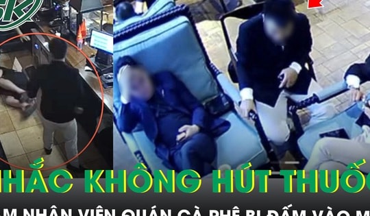 Nam nhân viên quán cà phê bị hành hung vì nhắc khách không hút thuốc lá, công an vào cuộc