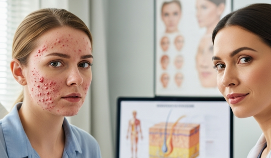 Cách chăm sóc và dùng thuốc điều trị mụn viêm mủ