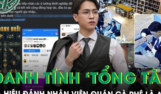 Danh tính ‘tổng tài’ ra hiệu đánh nhân viên quán cà phê ở Hà Nội