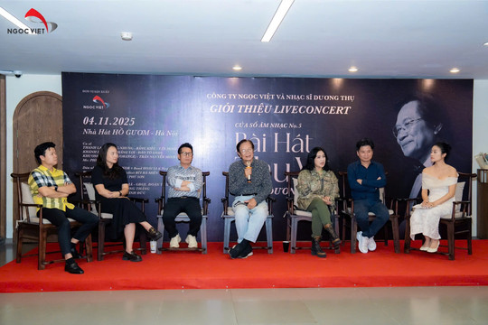 Hồng Nhung, Thanh Lam, Khánh Linh hội ngộ đêm nhạc “Dương Thụ - Bài hát Thu về”