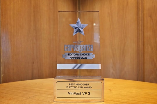 VinFast VF 3 được vinh danh 'Tân binh xe điện ấn tượng nhất' tại Indonesia