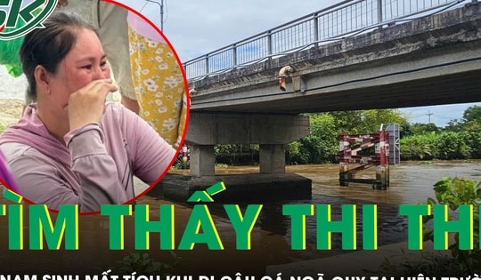 Tìm thấy thi thể nam sinh lớp 9 mất tích khi đi câu cá, xót xa người mẹ nghèo ngã quỵ tại hiện trường