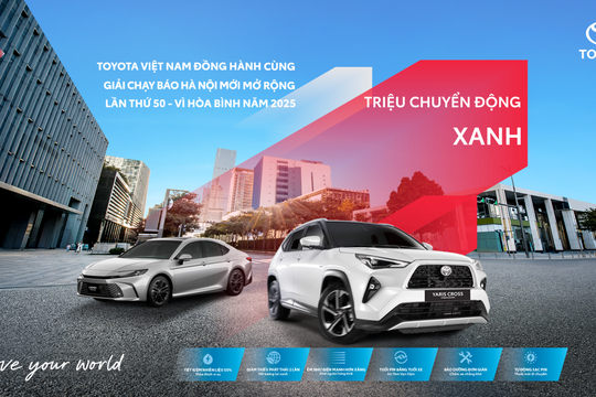 Toyota sẽ 'khuấy đảo' khu vực Bờ Hồ với 'Triệu chuyển động xanh'
