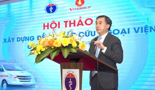 Phát triển hệ thống cấp cứu ngoại viện toàn diện, đồng bộ hướng đến tiếp cận hiện trường trong 8 phút
