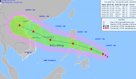 'Song bão' quần thảo Biển Đông liên tiếp những ngày tới, diễn biến rất phức tạp