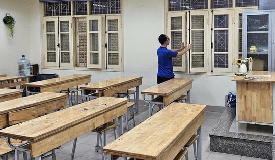 Trường học tuyệt đối không tổ chức các hoạt động ngoại khóa trong thời gian mưa bão