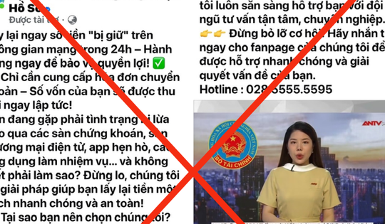 Cảnh báo Facebook giả mạo Bộ Tài chính để lừa đảo
