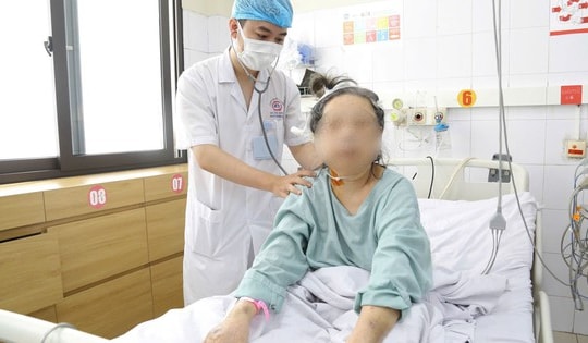 Cứu sống cụ bài 78 tuổi bị suy tim, đột quỵ não