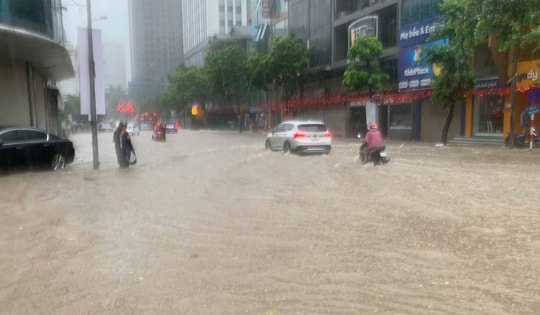 Hà Nội mưa vừa và mưa to những ngày tới do hoàn lưu bão liên tiếp