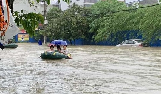 Thái Nguyên phát cảnh báo lũ cao hơn mức lũ do bão Yagi
