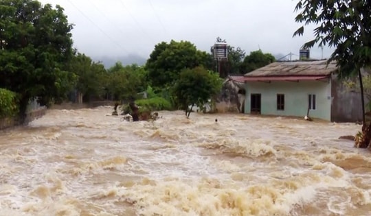 Lũ trên sông Cầu cao hơn đỉnh lũ lịch sử 1m, nhiều khu vực ngập diện rộng