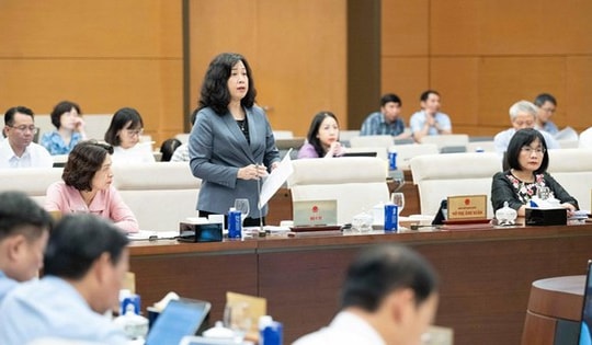 Bộ trưởng Đào Hồng Lan trình UBTVQH 4 chính sách mới của dự án Luật Dân số