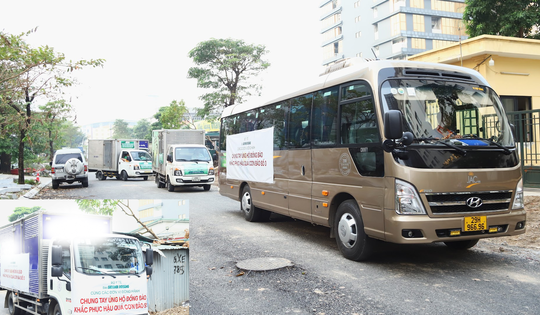 Cục Đường bộ yêu cầu miễn phí qua trạm BOT cho xe chở hàng cứu trợ vùng lũ