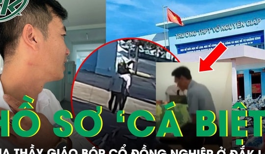 Hé lộ hồ sơ ‘cá biệt’ của thầy giáo bóp cổ đồng nghiệp khi bị nhắc đỗ xe sai quy định ở Đắk Lắk