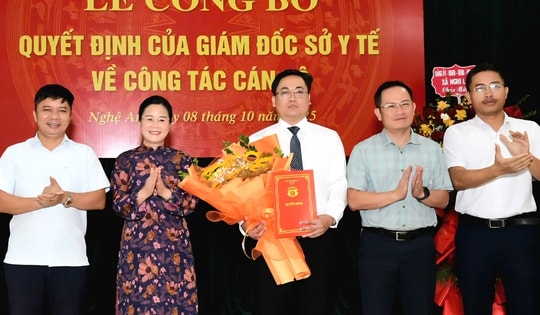 Bệnh viện Phổi Nghệ An có tân Giám đốc