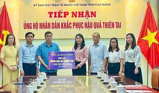 Quảng Ninh hỗ trợ 15 tỷ đồng cho 5 tỉnh khắc phục hậu quả thiên tai