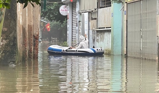 'Rốn nước' phố Cầu Cốc, Hà Nội: Hơn một tháng ngập ba lần
