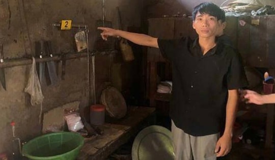 Khởi tố thanh niên chém bố đẻ trọng thương