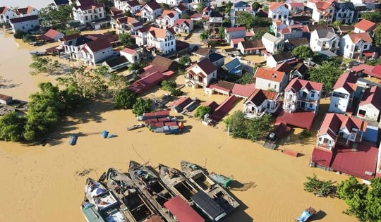 Thái Nguyên, Bắc Ninh ngập sâu, lũ vượt lịch sử, Hà Nội nhiều nơi nước chưa rút