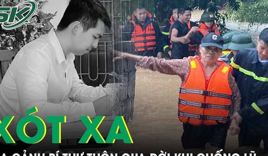 Xót xa gia cảnh Bí thư thôn qua đời khi chống lũ tại Bắc Ninh: Mẹ già yếu, con trai khuyết tật