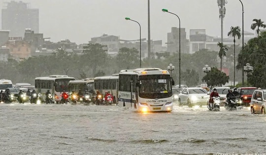 Miền Bắc lại sắp hứng đợt mưa lớn