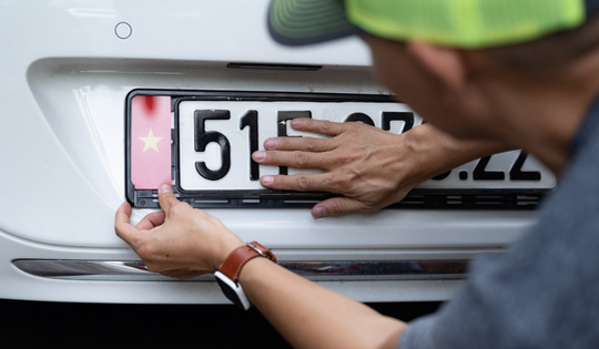 Những thay đổi mới về sử dụng biển số xe khi tham gia giao thông, lái xe nên chú ý