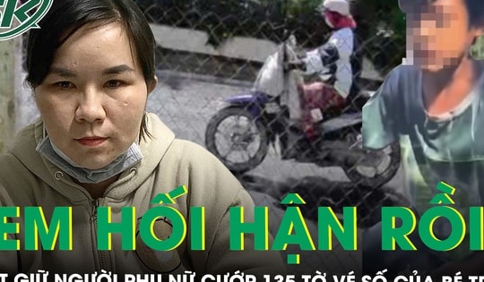 Người phụ nữ cướp 135 tờ vé số của bé trai 11 tuổi ở Tây Ninh khai ‘Em hối hận rồi!’