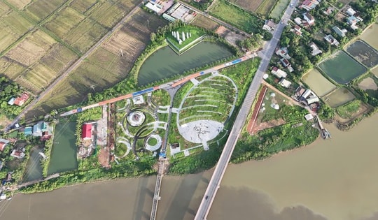 Cận cảnh dự án Công viên Thống nhất tại Khu di tích đôi bờ Hiền Lương - Bến Hải