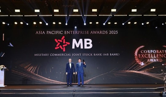 MB lần thứ sáu liên tiếp được vinh danh 'Doanh nghiệp xuất sắc châu Á' năm 2025