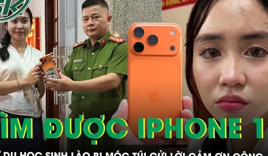 Nữ du học sinh Lào bị móc túi đã tìm lại được iPhone 17, xúc động gửi lời cảm ơn đến Công an Hà Nội