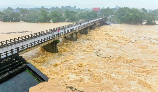 Thái Nguyên thiệt hại nặng nề nhất do lũ lụt sau bão số 11