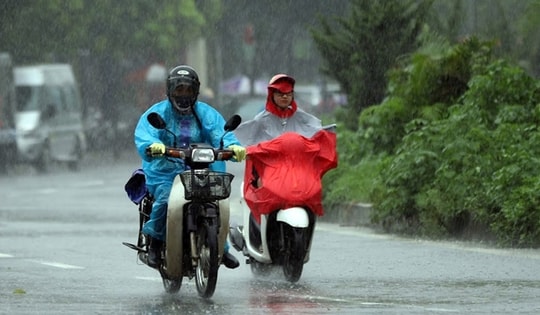Đón không khí lạnh yếu, miền Bắc chuyển mưa dông