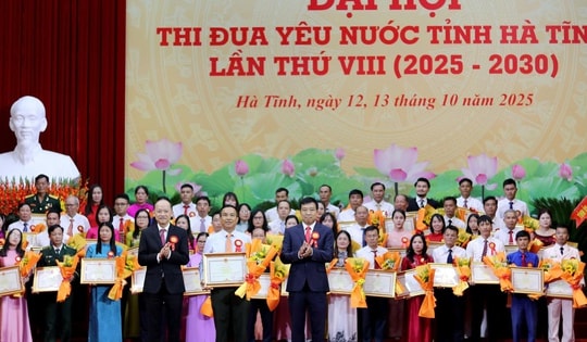 Hà Tĩnh tổ chức Đại hội thi đua yêu nước lần thứ VIII