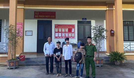 Nghe lời người lạ trên mạng, 3 học sinh nhỏ tuổi bỏ nhà đi 'lập nghiệp'