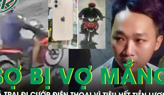 Trót tiêu hết tiền lương, gã trai đi cướp điện thoại