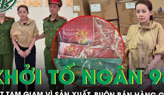 Khởi tố, bắt tạm giam DJ Ngân 98 vì sản xuất, buôn bán hàng giả, tiết lộ lời khai quanh co, chối tội