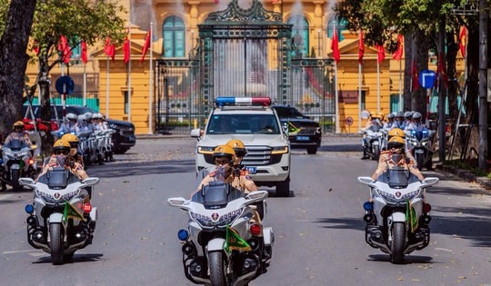 Hà Nội phân luồng giao thông phục vụ Đại hội Đảng bộ Thành phố lần thứ XVIII