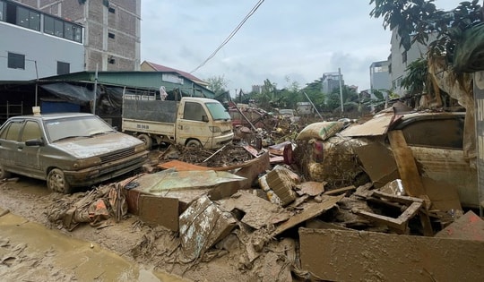 Nước rút, Thái Nguyên ngổn ngang sau lũ