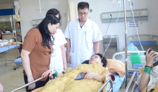 Thông tin mới nhất về sức khỏe các nạn nhân trong vụ xe giường nằm tuyến Nghĩa Lộ - Mỹ Đình gặp nạn