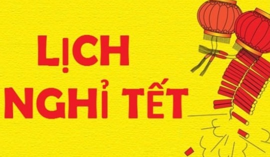 Lịch nghỉ Tết Âm lịch 2026