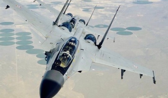 Cuộc chạm trán hiếm có giữa F-35 Anh và Su-30MKI Nga