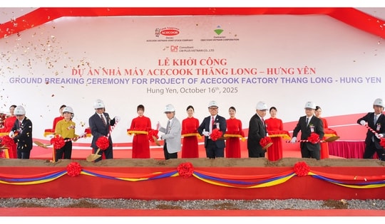 Acecook Việt Nam khởi công nhà máy thăng long – bước tiến mới trong hành trình vươn tầm thế giới